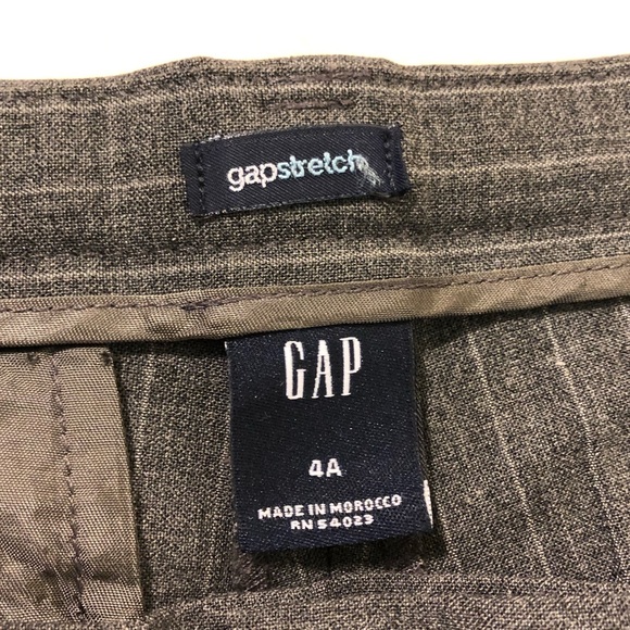 Gap Stretch gray/light gray pinstripe 4A pants. - Picture 7 of 7